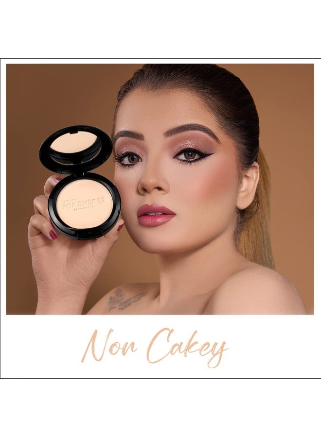 Daily Life Forever52 Two Way Cake Matte Compact For All Skin Type (Ivory-Yellow Undertone,12G) - Image 3