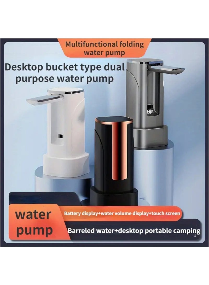Captaintech USB Charging Automatic Drinking Water Pump, Portable Electric Water Dispenser, Water Bottle Switch (White) - Water Jug Pump, Water Bottle Pump - Image 5