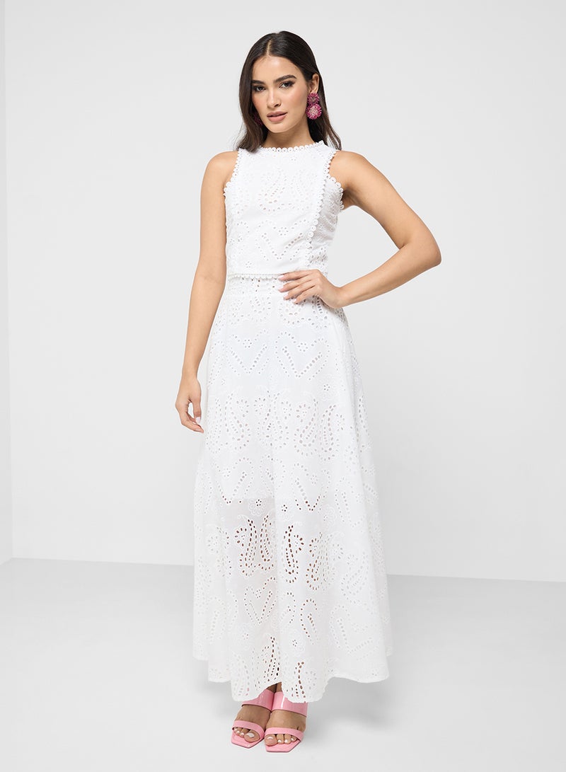 ELLA Lace Sleeveless Top & Skirt Set  - Image 1