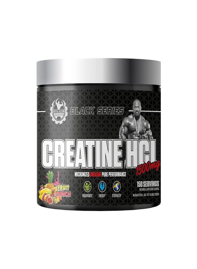 Dexter Jackson Black Series Creatine HCL | Fruit Punch Flavor | 150 Servings, 300gm | Advanced Creatine Hydrochloride for Enhanced Performance - Image 1