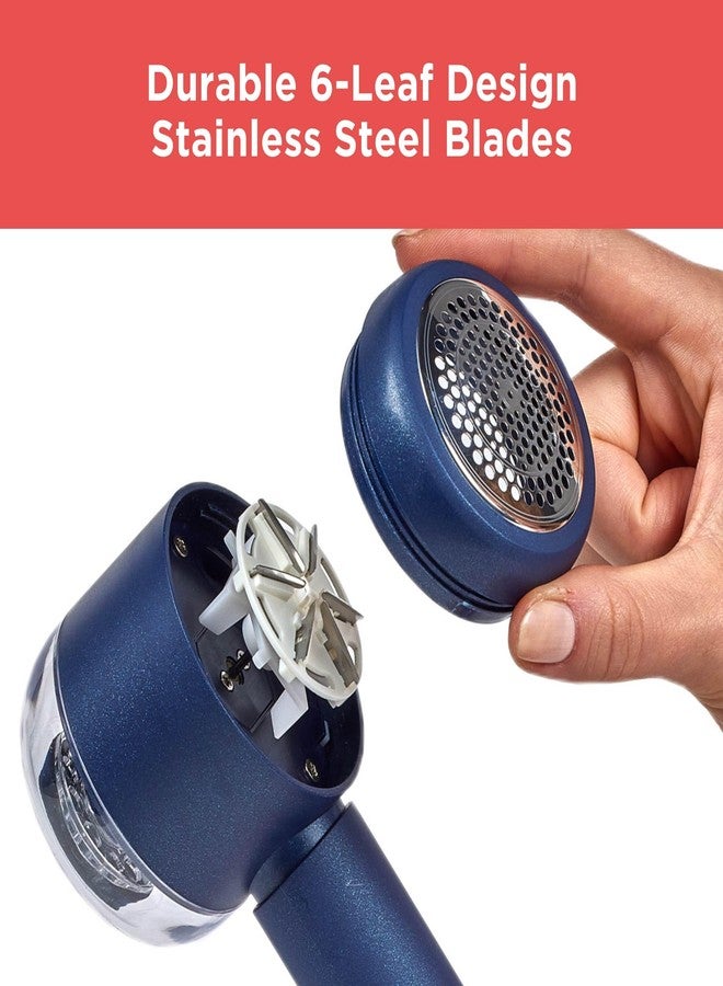 BLACK+DECKER Rechargeable USB-C Fabric & Garment Shaver - Large Capacity Lint Remover for Clothing and Upholstery, 6 Stainless Steel Blades - Image 2