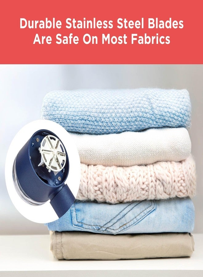 BLACK+DECKER Rechargeable USB-C Fabric & Garment Shaver - Large Capacity Lint Remover for Clothing and Upholstery, 6 Stainless Steel Blades - Image 3