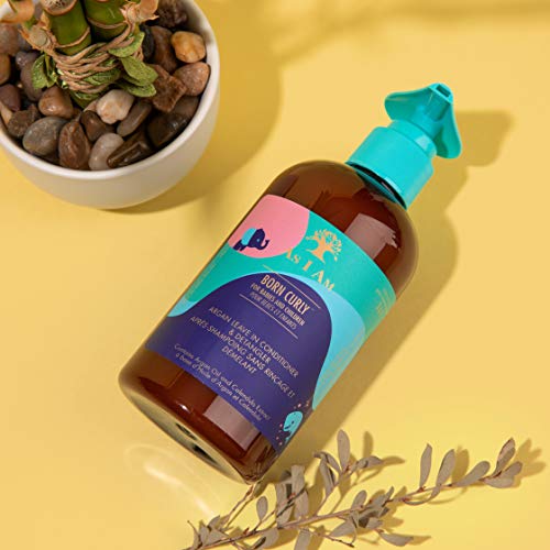 As I Am Born Curly Argan Leave-In Conditioner & Detangler - 8 ounce - Image 5