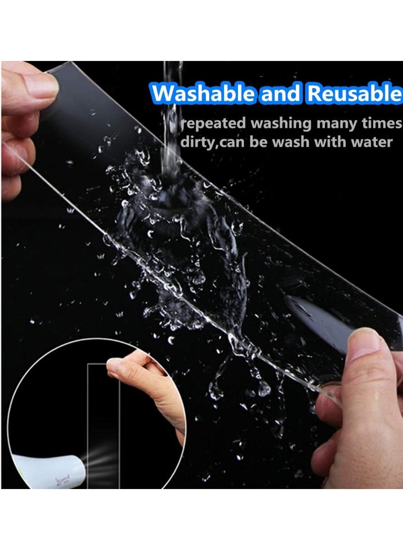 Heavy Duty Double Sided Tape,Mounting Tape, Traceless and Removable  Adhesive Tape, Strong Clear Double Sided Sticky Adhesive Tape for Home Decor, Fix Carpet Mats - Image 5