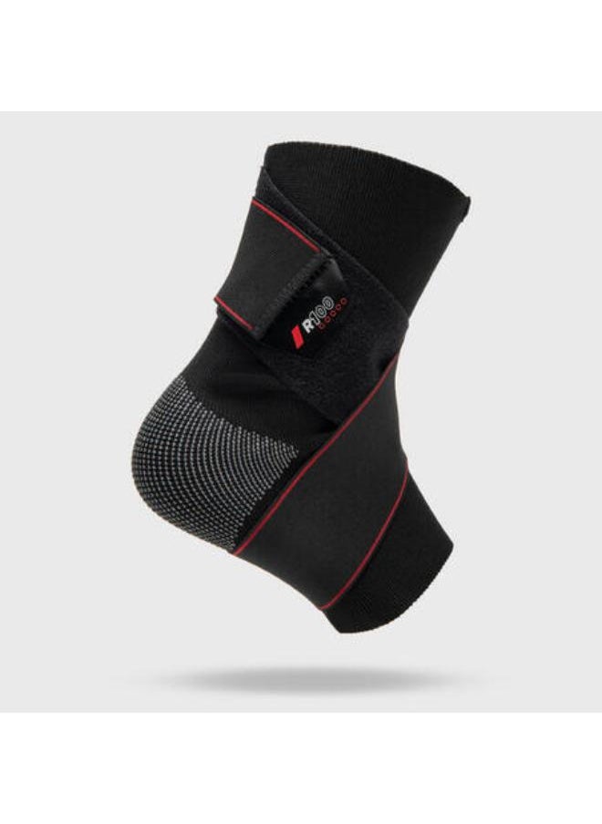Tarmak Adult Left/Right Ankle Ligament Support R100 - Black  - Image 3