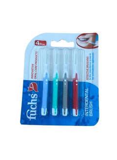 FUCHS Fuchs Interdent Toothbrush 4pcs  - Image 1