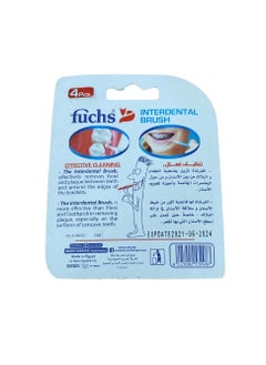 FUCHS Fuchs Interdent Toothbrush 4pcs  - Image 2