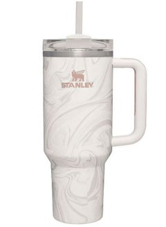 Stanley Quencher H2.0 FlowState 40 oz Swirl Tumbler with Lid & Straw Stainless Steel Vacuum Insulated – Keeps Drinks Hot/Cold for Hours, Durable & Leakproof Travel Mug  - Image 1