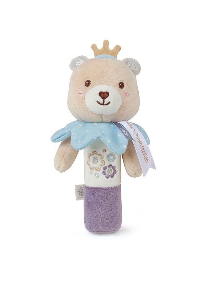 Kaichi - Soft Stick Baby Rattle - Multicolor - Image 1