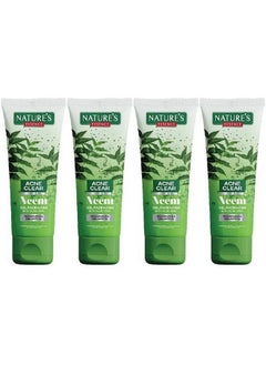 Nature's Essence Neem And Aloe Vera Face Wash, 65 Ml (Pack Of 4)  - Image 1
