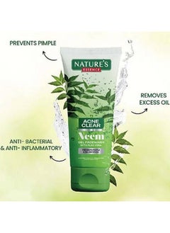 Nature's Essence Neem And Aloe Vera Face Wash, 65 Ml (Pack Of 4)  - Image 2