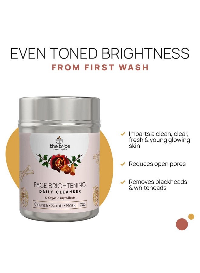 The Tribe Concepts Face Brightening Daily Cleanser_100G - Image 2