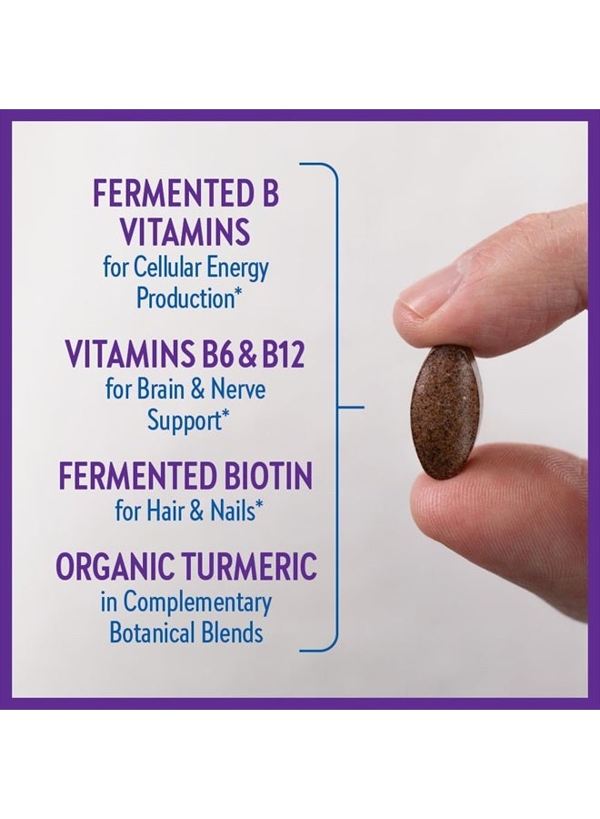 New Chapter Vitamin B Complex – Fermented Coenzyme B Complex Rich in Vitamin B12 + Vitamin B6 + Biotin + Made with Organic Ingredients - 90 ct - Image 3