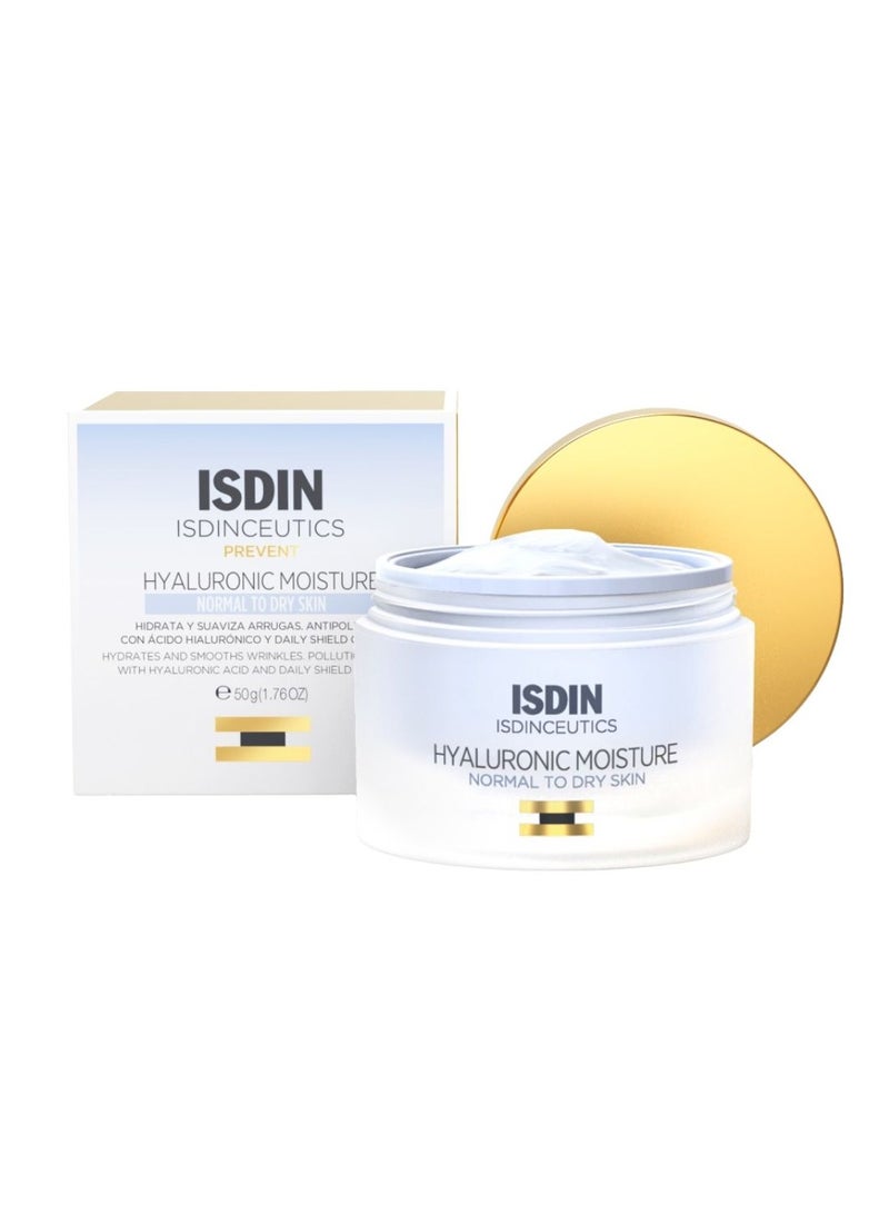 Isdinceutics Hyaluronic Moisture Normal to Dry Skin 50g - Image 2
