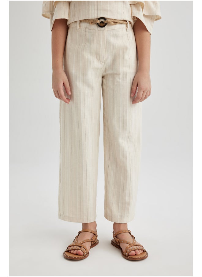 DeFacto - Girl Wide Leg Woven Trousers - Image 1