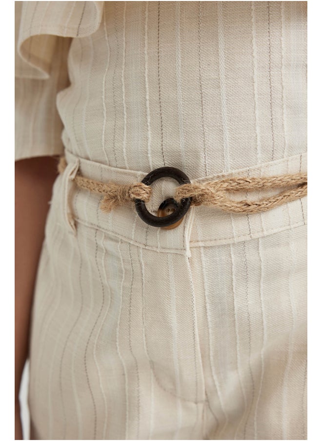 DeFacto - Girl Wide Leg Woven Trousers - Image 1