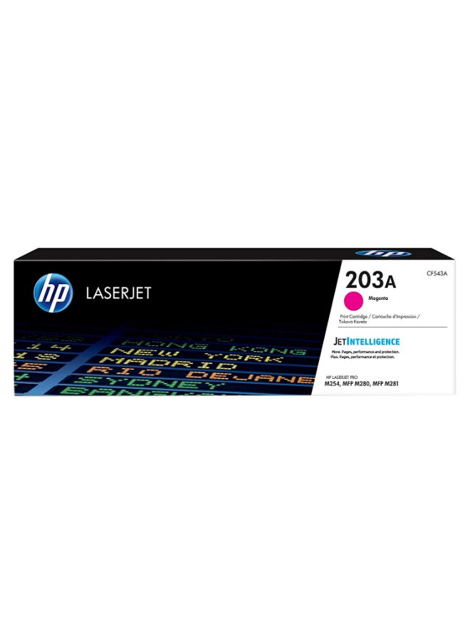 HP خرطوشة حبر أصلية لطابعات ليزر جيت أرجواني - Image 1