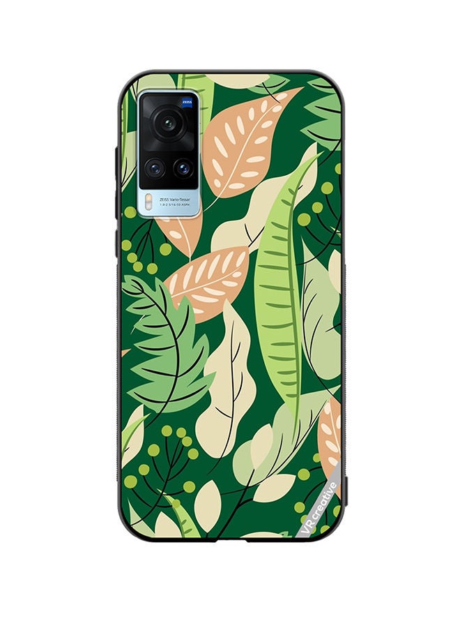 VR CREATIVE Protective Case Cover For Vivo X60 Flower Design Multicolour - Image 1