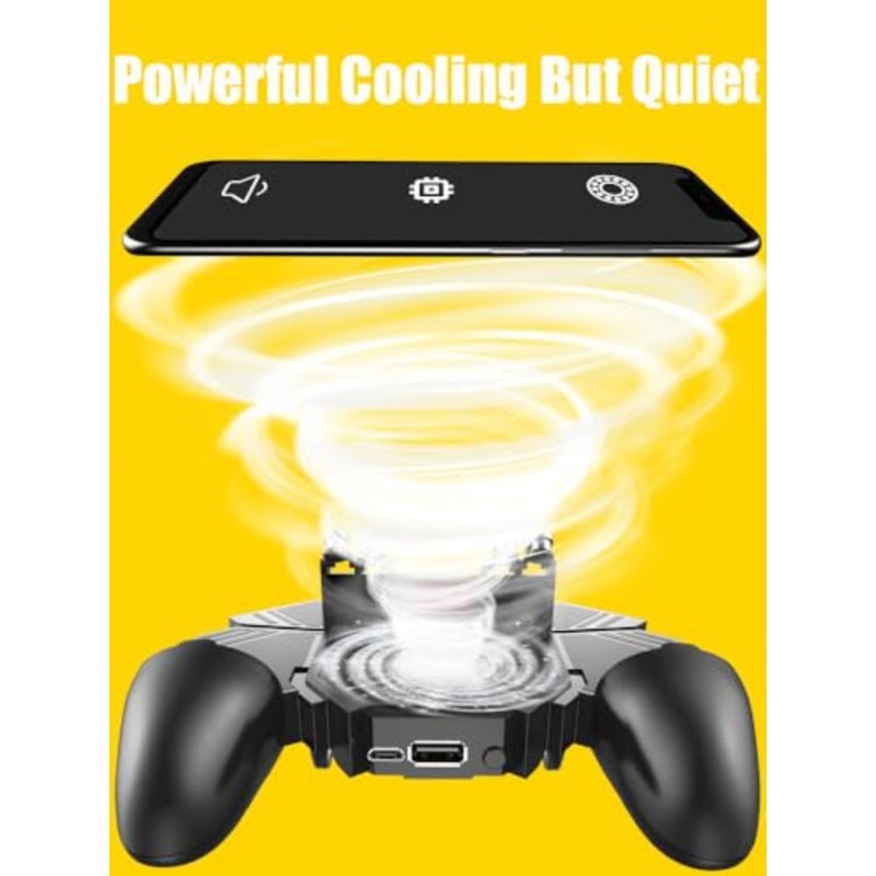 11 in 1 PUBG Mobile Controller Combo with Phone Coolerand4000mAh Battery L2R2 Triggers for PUBG/Call of Duty/Free Fire/Fornite, compatible with 4.7-6.5" iPhones and Android Phones - Image 5