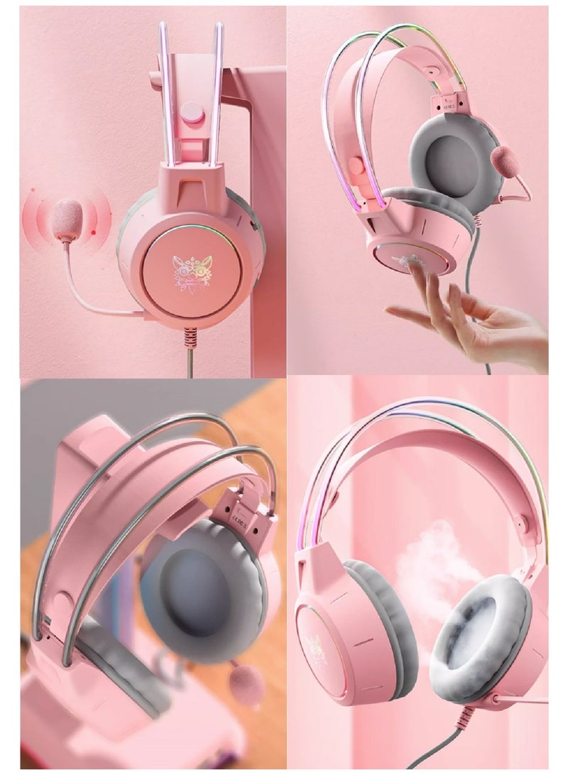 onikuma Gaming Wired Headset With Microphone For PS4 PS5 XOne XSeries NSwitch PC - Image 3