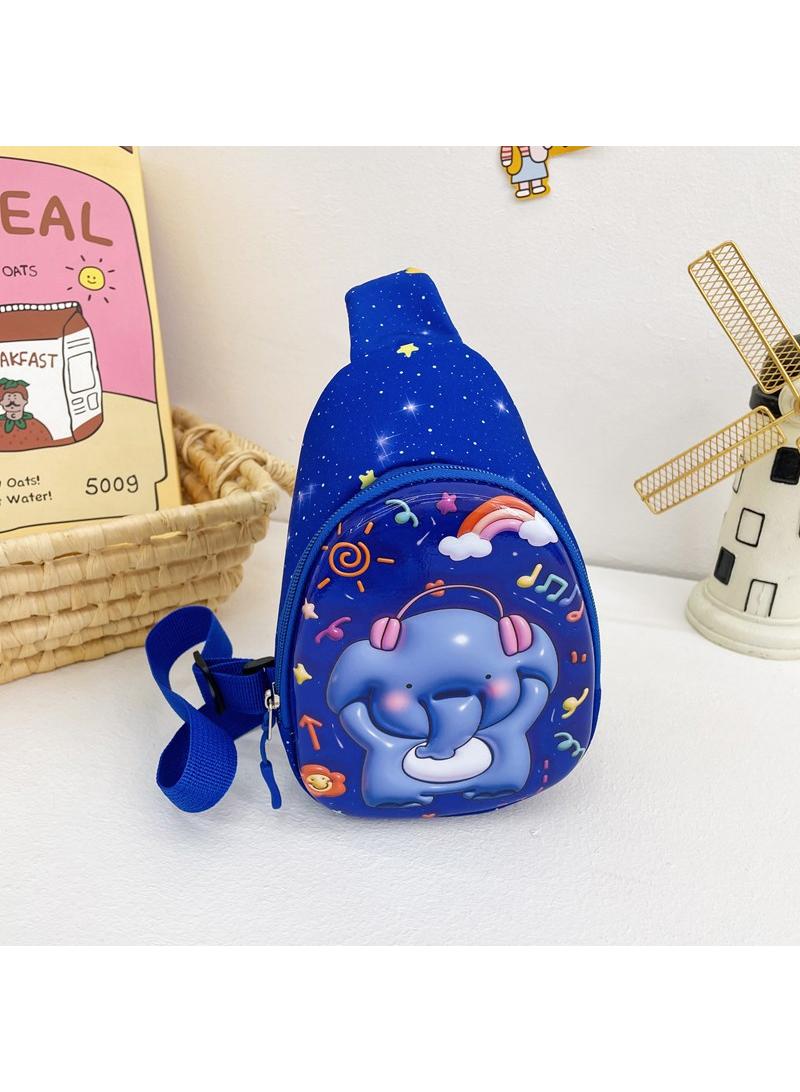 general Children'S Bag Chest Bag For Kid Cartoon Casual Lightweight Little Backpack Fashionable Single Shoulder Crossbody Bag Coin Purse - Image 1