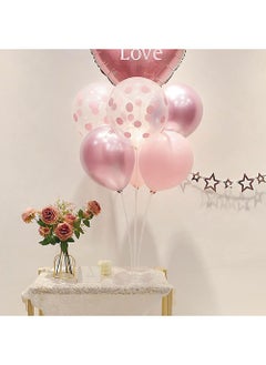 YOUGE 2Pcs Birthday Balloon Stand, Clear Balloon Stand Kit, Balloon Holder for Birthday Party Wedding Festival Balloons Decorations  - Image 5