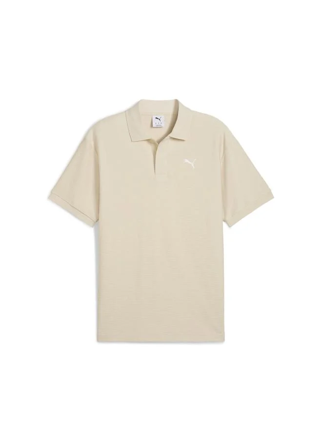 Puma Alpine Snow PREMIUM Essentials Relaxed Jacquard Polo Unisex for Men | Best Price UAE