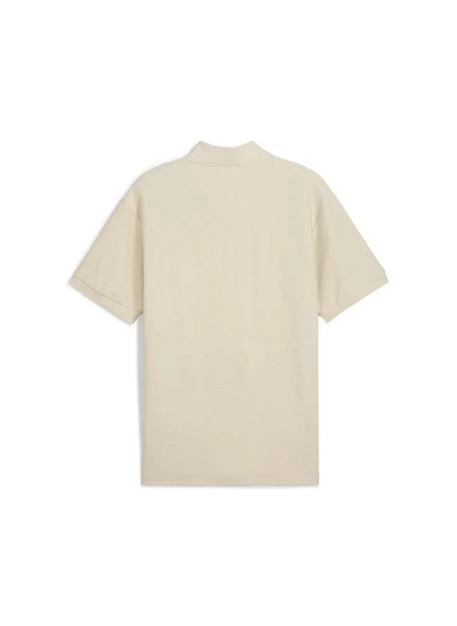 Puma Alpine Snow PREMIUM Essentials Relaxed Jacquard Polo Unisex for Men | Best Price UAE