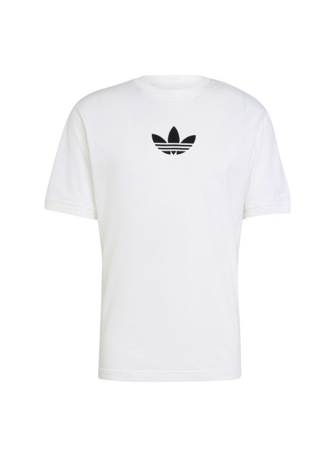 adidas تي شيرت أبيض رجالي أوريجينالز مقاس كبير - Image 1