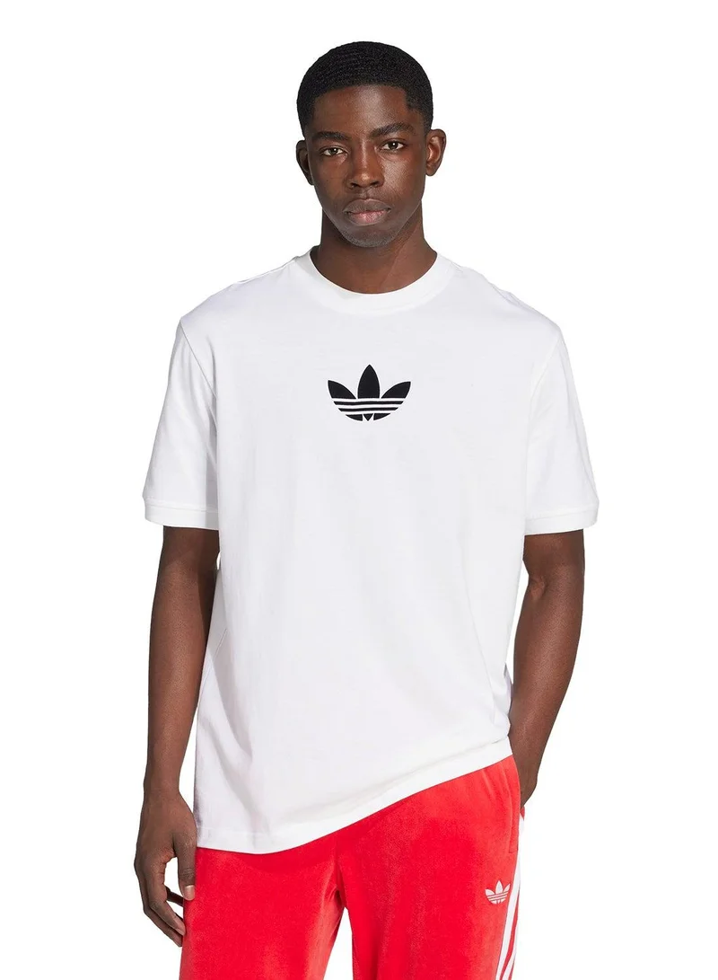 Adidas Oversize Tee White T-Shirt (Short Sleeve) T-Shirts For Men