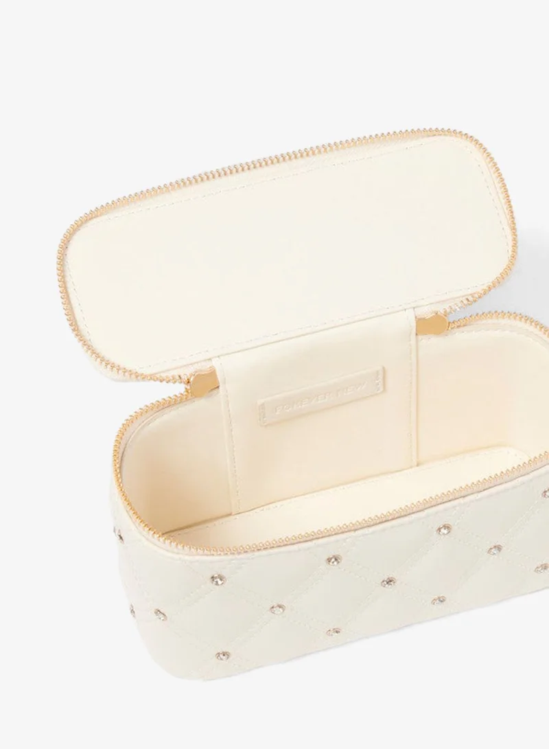 forever new  SIGNATURE CLOVER Embellished Top Handle Bag for Women | Best Price UAE