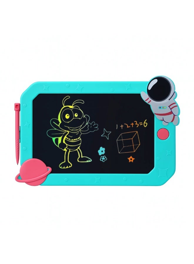VIO 10 Inch LCD Writing Tablet Kids Doodle Pad Educational Writing Tablet 10 Inch Colorful Doodle Board Drawing Tablet Erasable Reusable Electronic Drawing Pad Drawing Board Early Learning Toys for Boys Girls Toddlers Kids Educational Toys Creative Drawing Pad with Vibrant Eye Safe LCD Colorful Screen with Stylus Lock Erase Button for Home School Preschool Birthday Gifts Party Favors Goody Bag Stuffers Classroom Rewards - Image 1