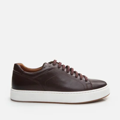 Hotiç 02AYH292340A480 GENUINE Leather Brown Men's Casual Shoes