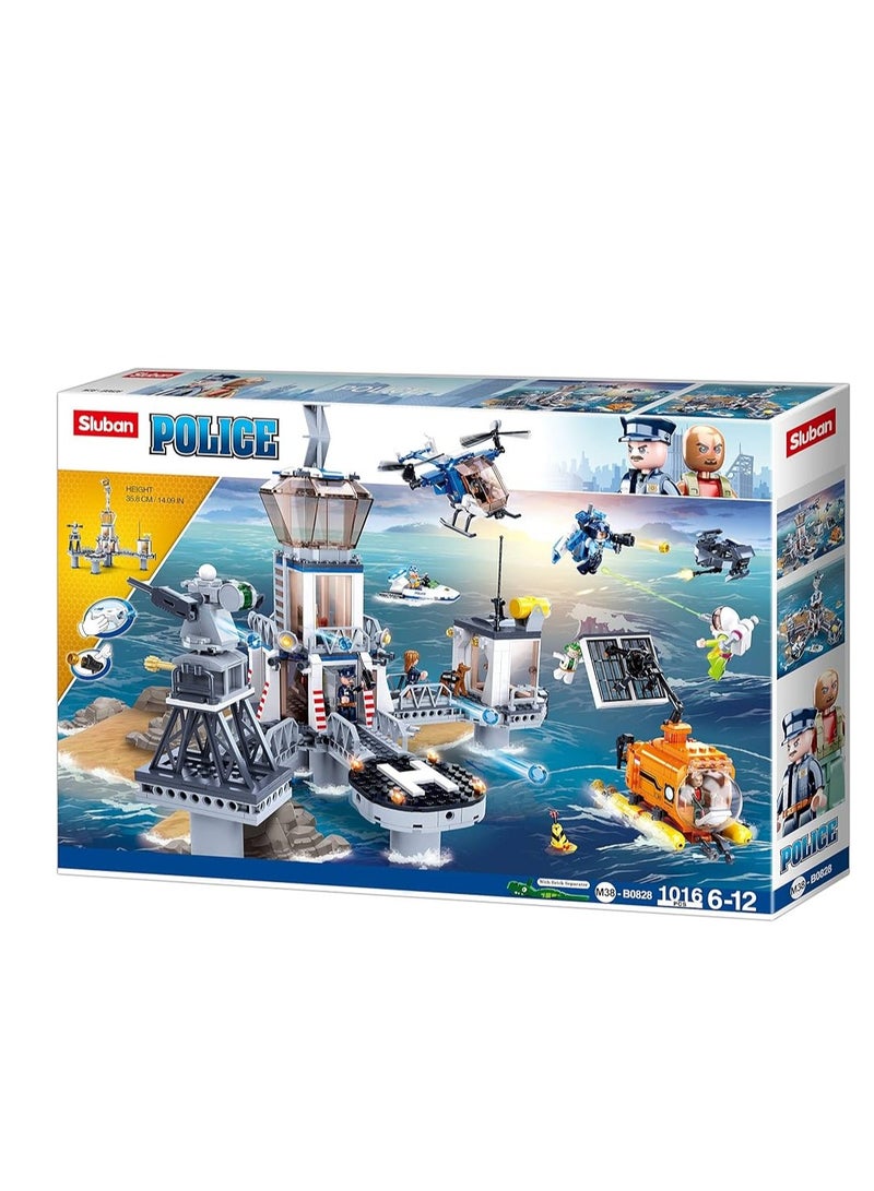 sluban - Marine operations base construction game for children