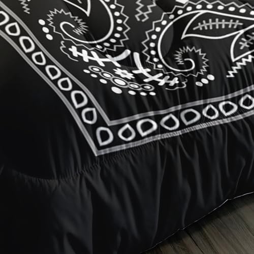 Tuzaovy Goth Boho Bedding Queen - Comforter Set, Western Hippie Style - Image 4