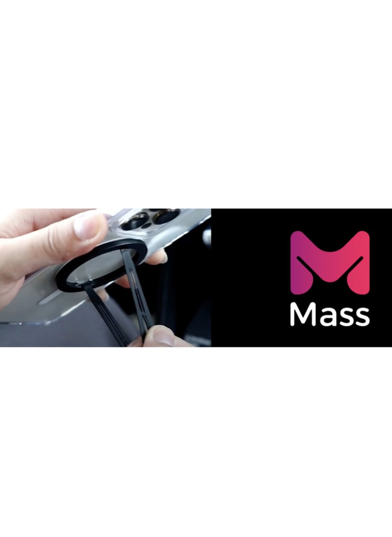 Mass Limber Mag Safe grip with a green diamond elastic band  - Image 5
