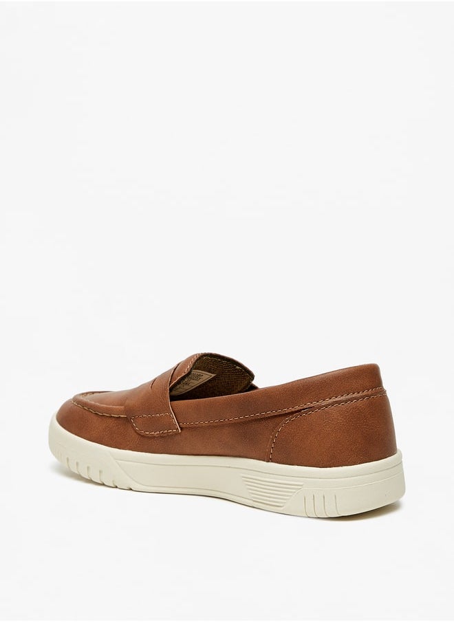 LBL by Shoexpress - Boy's Solid Slip-On Loafers Ramadan Collection - Image 1
