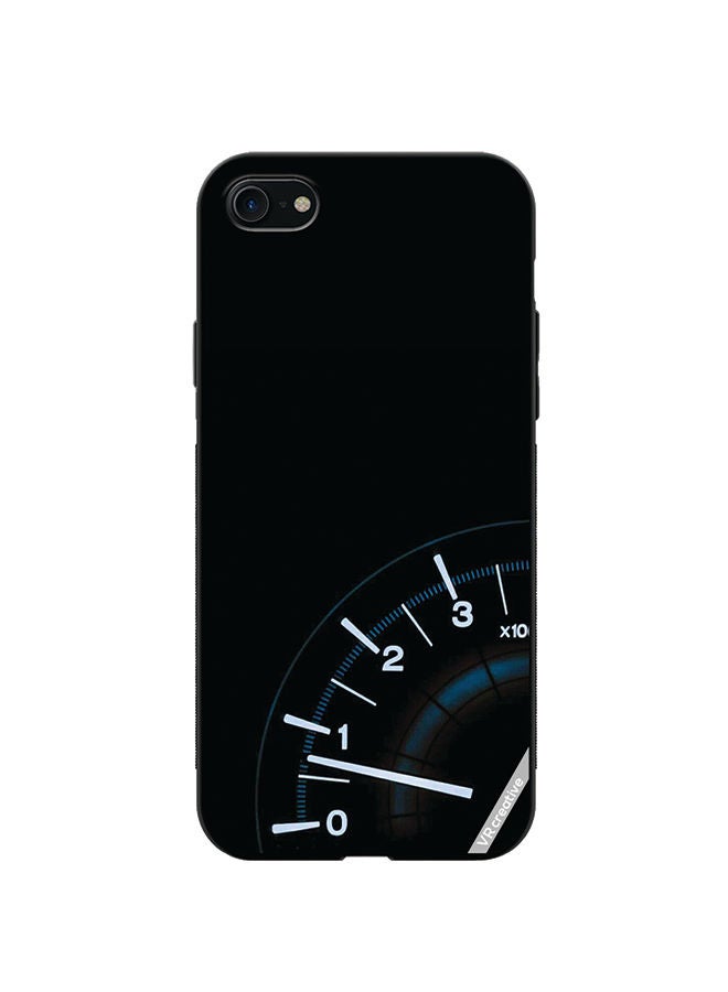 VR CREATIVE Protective Case Cover For Apple iPhone SE (2022) Speedometer Design Multicolour - Image 1