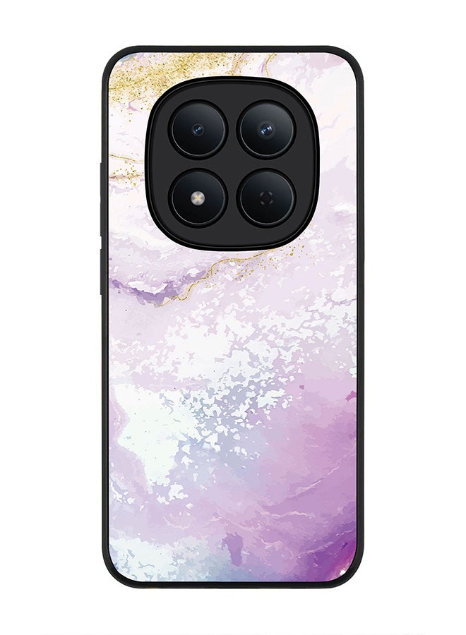 غطاء لهاتف Xiaomi Redmi Note 15 Pro 5G، حماية كاميرا نحيفة، غطاء هاتف مقاوم للصدمات - طباعة رخامية بحرية