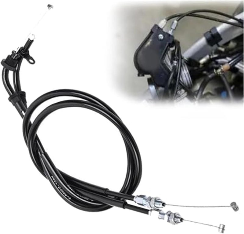 Vuzmode Motorcycle Throttle Housing Assembly Cable Line Wire - Image 3