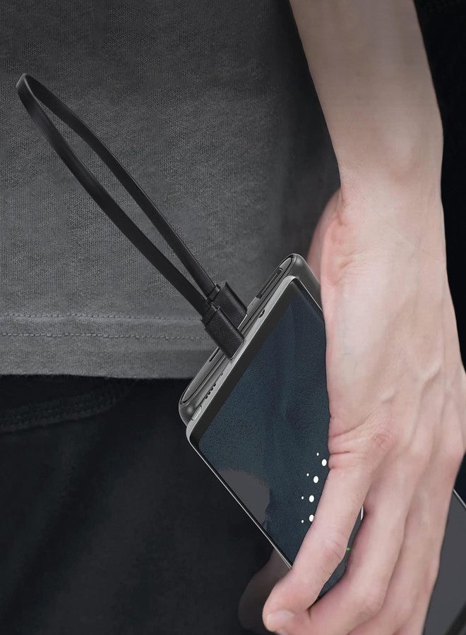 Smays 6" Flat USB-A to USB-C Cable - 10-Pack Fast-Charging and Data Sync - Image 3