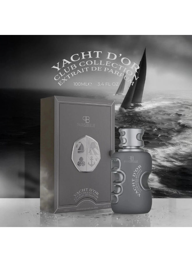 Parisbelle Paris Belle Yacht D'Or Eau De Parfum 100ML Unisex Marine Woody Aromatic Long Lasting Perfume - Image 3