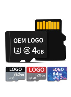 Generic High-Speed TF Memory Card 64GB For Dash Cam 32GB 16GB 8GB Camera Mobile Phone Storage Card MicroSD U3 Class10 Write Protection-Color:Black-Capacity:128MB-General Speed C6 Stable Edition  - Image 2