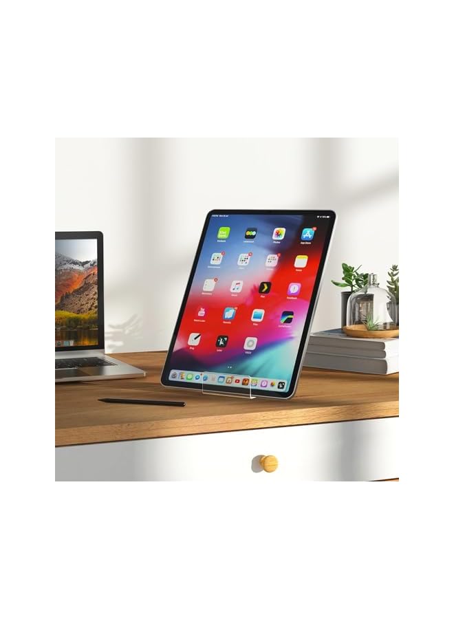 The Bros 6 Pack Acrylic Book Stand, Clear Easel Stand for Display, Book Display Holder, Display Stand for Album, CD, Magazine, Postcard, Picture, Plate, Artworks, Phone, Tablet - Image 5