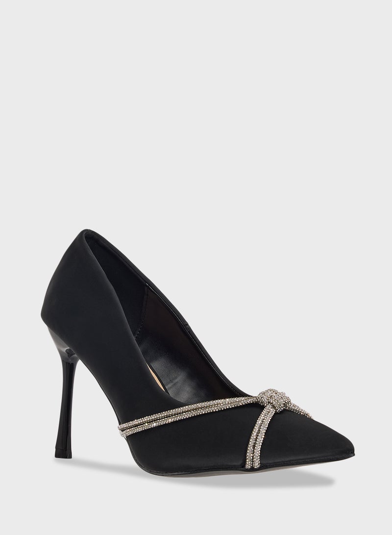 ايلا حذاء بامب بكعب ديامانتي - Image 2