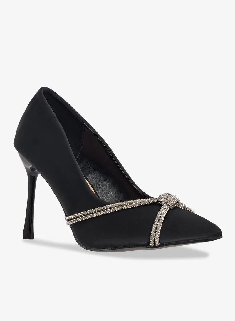 ELLA Diamante Heeled Pump