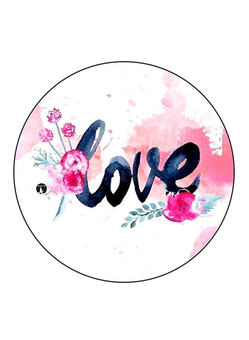 RKN English Phrases Printed Large Pin Multicolour - Image 1