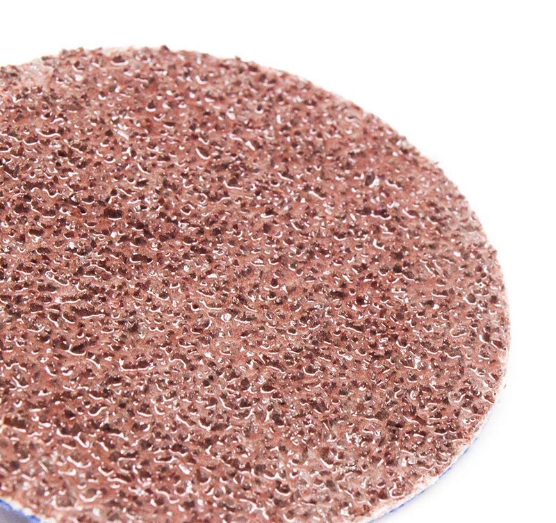 Benchmark Abrasives 2 Inch Sanding Discs Quick Change Aluminum Oxide, Compatible with Die Grinder, Drill, Pneumatic Grinder - 180 Grit (25 Pack) - Image 2