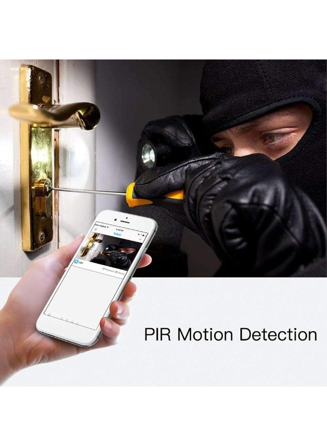 Wireless Smart Doorbell with 720p Camera, Wi-Fi, Video & Two-Way Audio, Night Vision, PIR Motion Sensor, Remote Control via App - Image 2