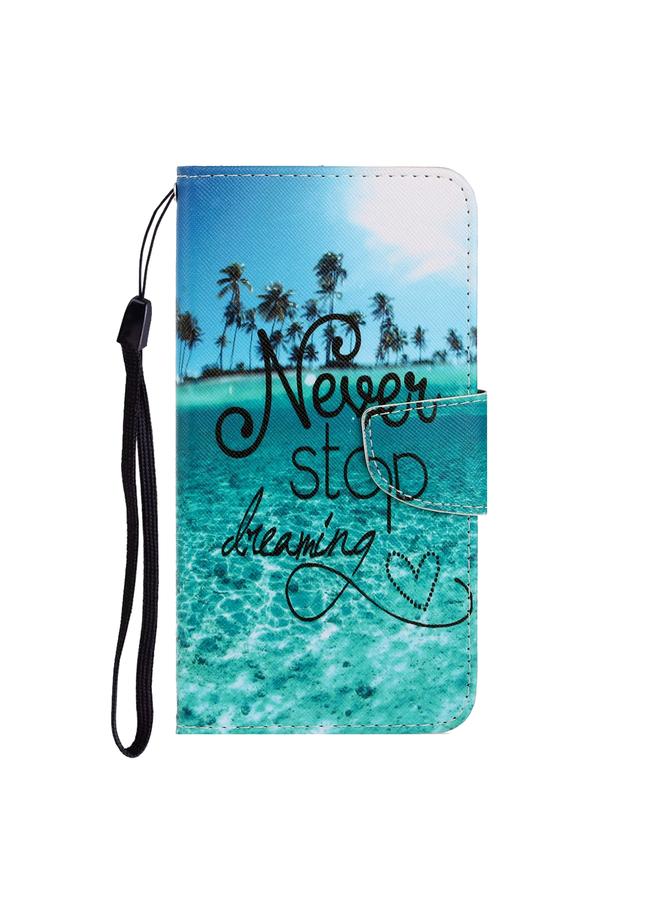 erorex Case For Samsung Galaxy A22 4G 3D Colored Drawing Horizontal Flip Leather Phone Case with Holder & Card Slots & Wallet - Image 2